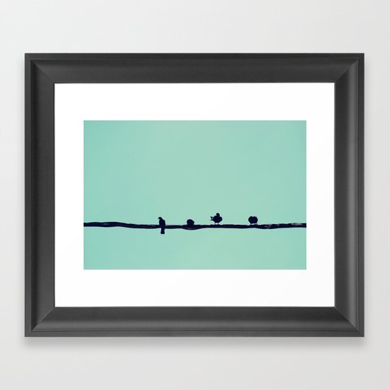 Waiting for the Sun Framed Art Print