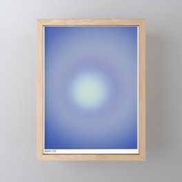aura 075 Framed Mini Art Print