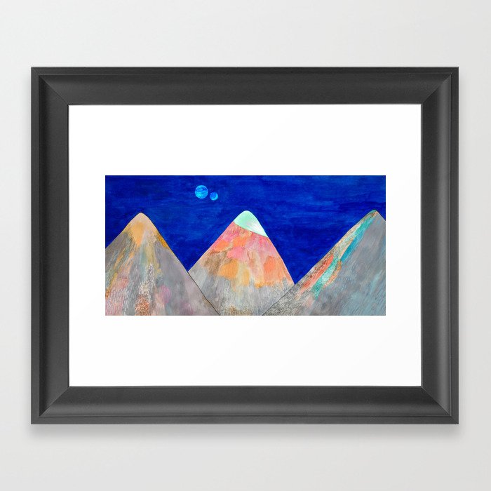 Nisja: the night train 7 Framed Art Print