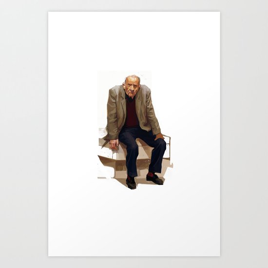 Grandpa Art Print