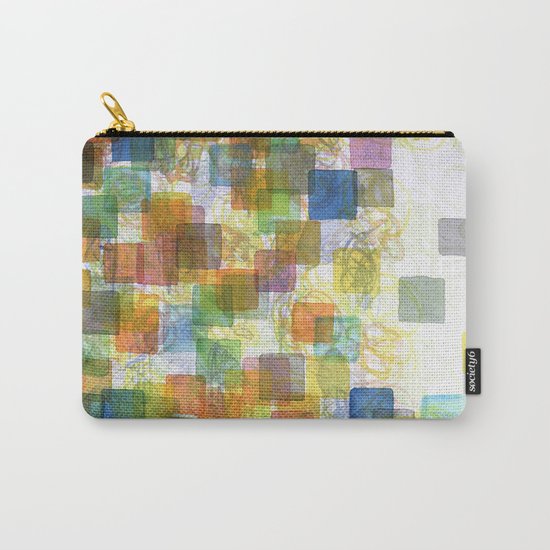 Dancing Squares Carry-All Pouch