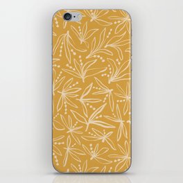 Lily Flower Pattern #4 iPhone Skin