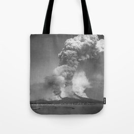Mount Vesuvius Eruption - Circa 1880 Tote Bag