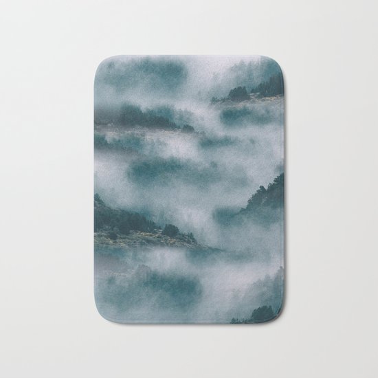 Landscape Mountains Bath Mat
