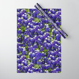 Texas Bluebonnets Wrapping Paper