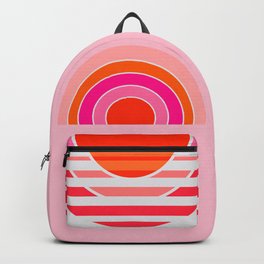 Rainbow sunset Backpack