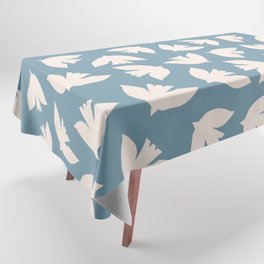 Henri Matisse Inspired Flying Doves Bird Pattern II Tablecloth
