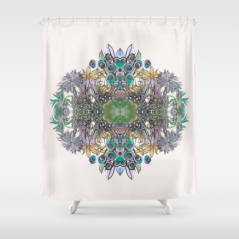 Bella Shower Curtain By Paintingweasel Society6