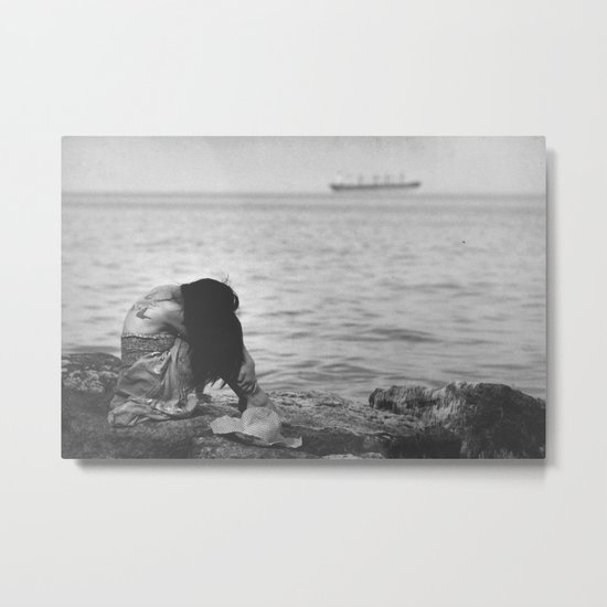 Alone Metal Print
