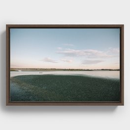 landscape composition no. 1 Framed Canvas