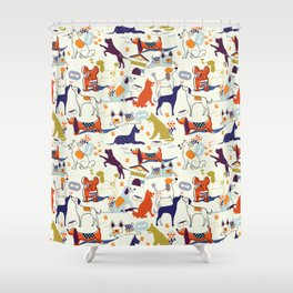 Dog lovers Shower Curtain