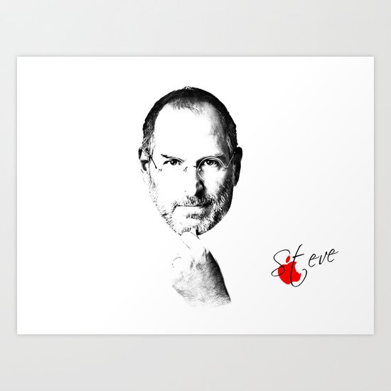 Steve Jobs Art Print