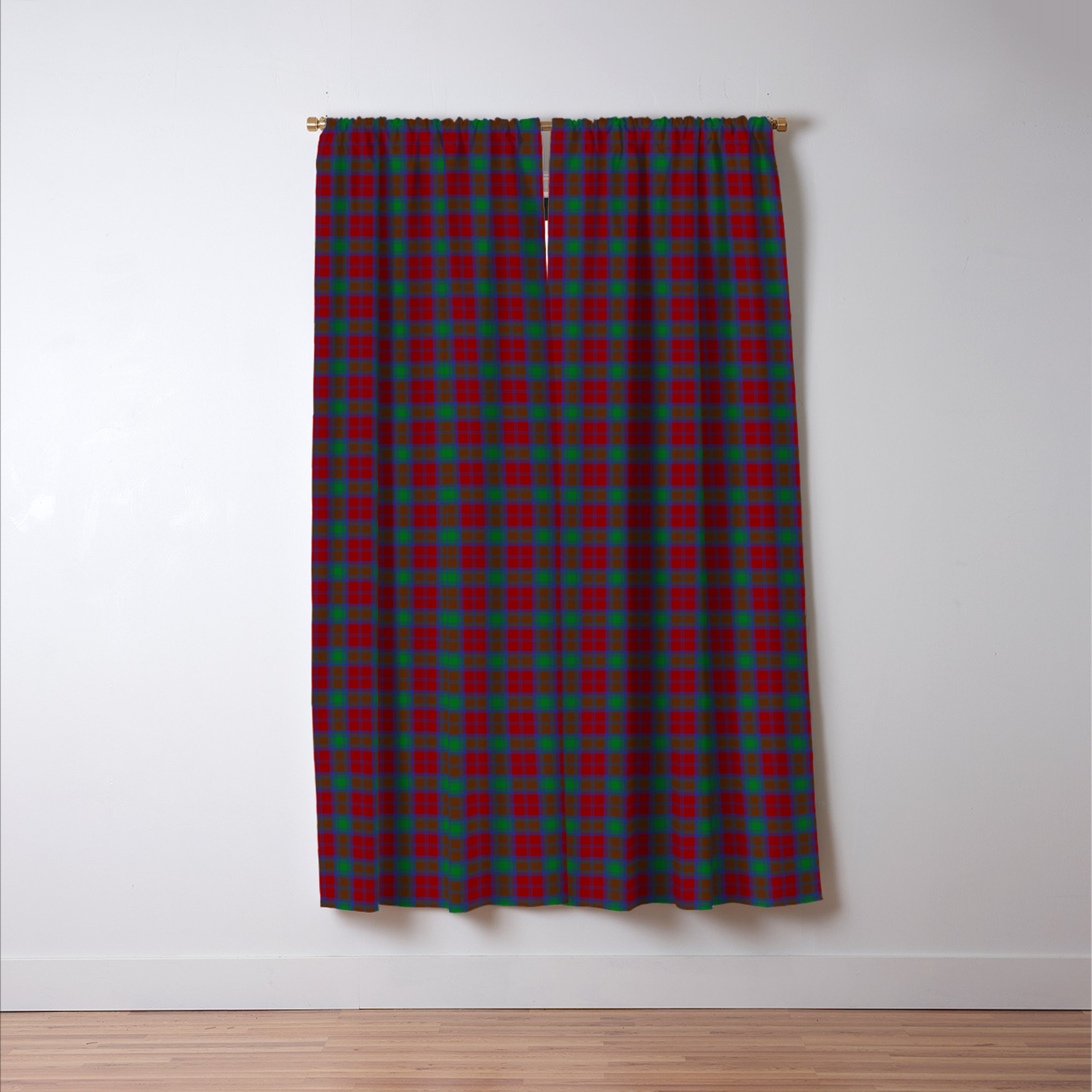 Lindsay Tartan Plaid Blackout Curtain By Celticflame Society6