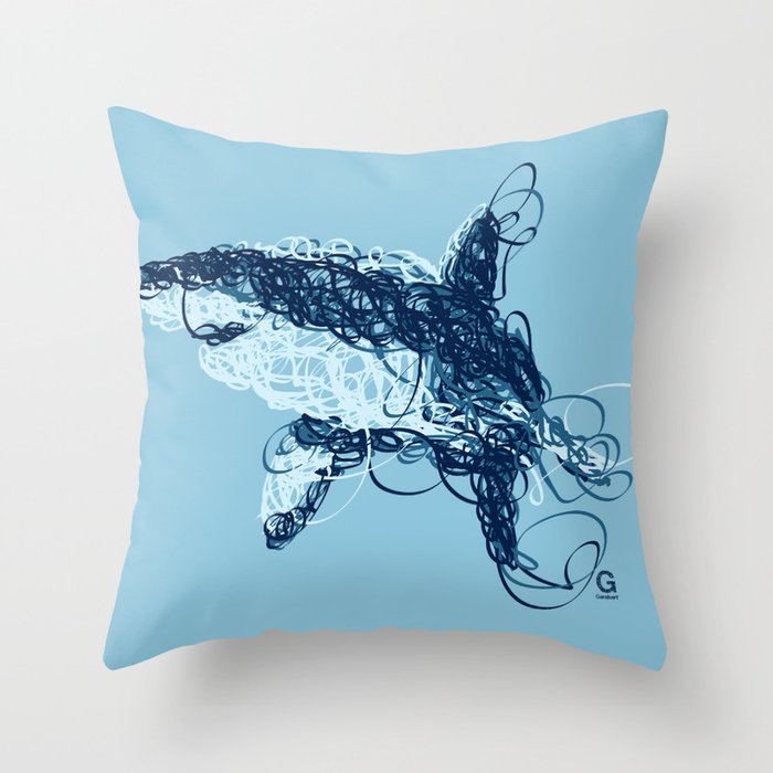 Shark Throw Pillow