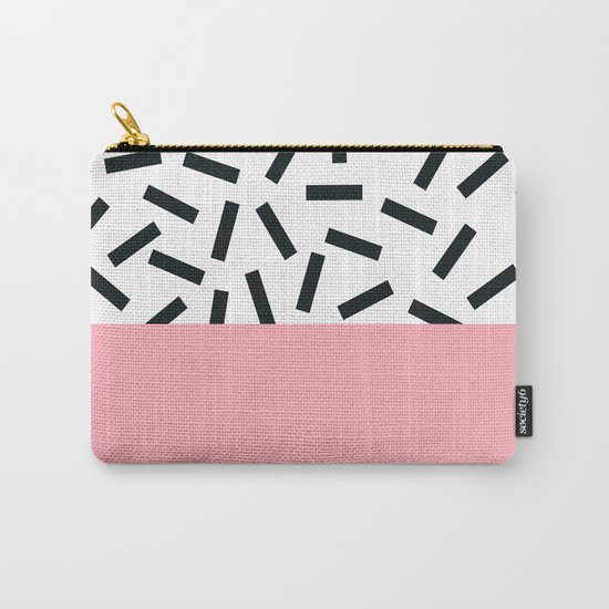 Memphis pattern 20 Carry-All Pouch