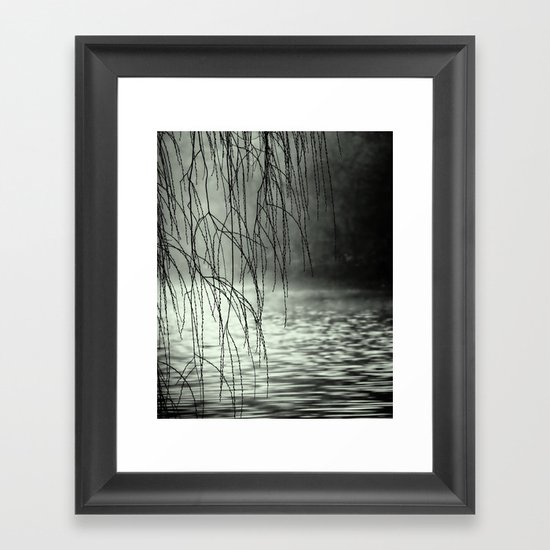 Early Morning Fog Framed Art Print