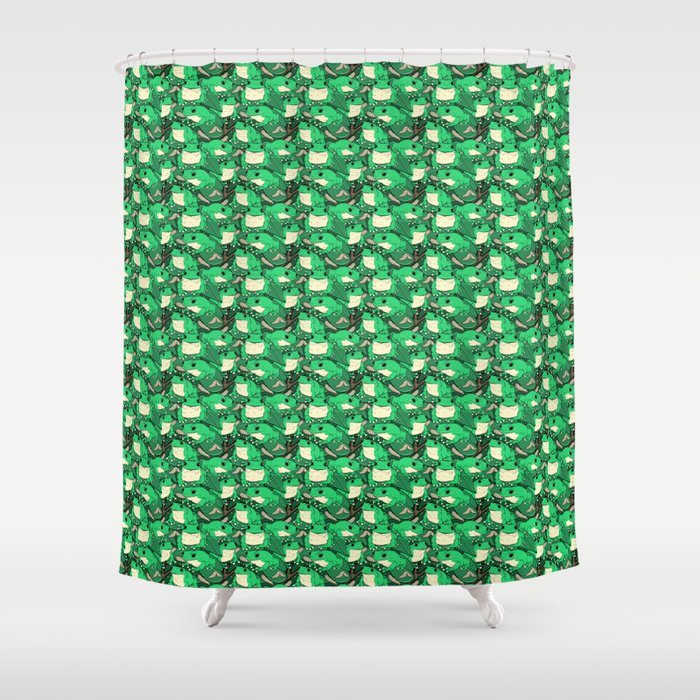 Treefrog Bonanza Shower Curtain