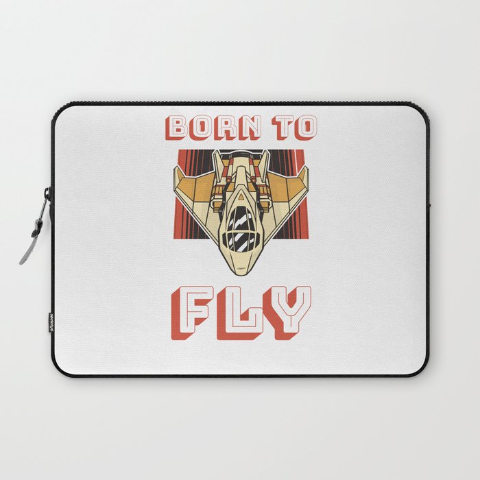 Airplanes - Born To Fly Laptop Sleeve