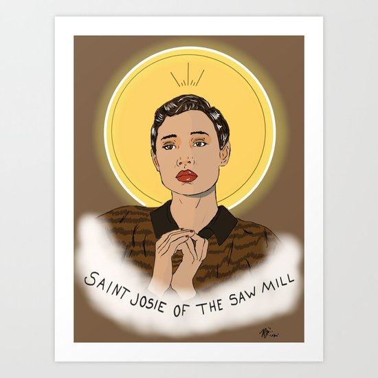 St. Josie Art Print