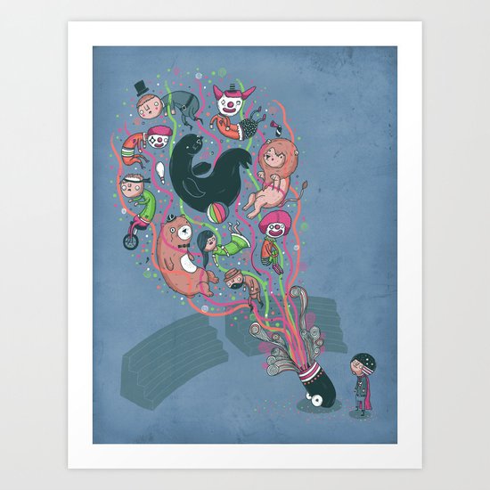 My day off Art Print