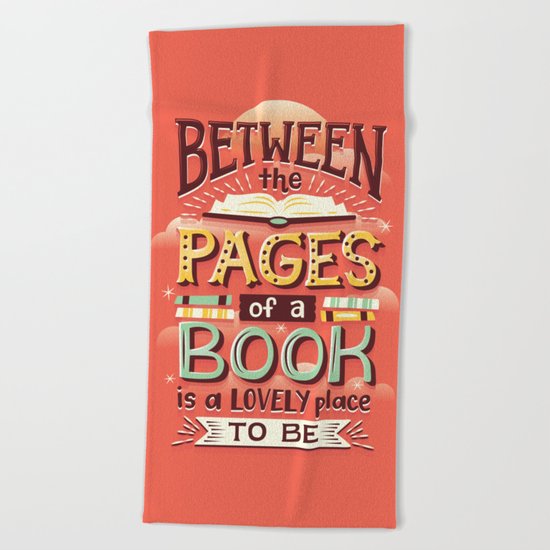 Between pages Beach Towel