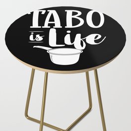 Tabo Filipino Philippines Hygiene Side Table
