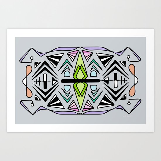 Muted Art Print