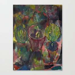 Kakteen ,kaktüsler Abstract "painting · modern · abstract art " Paul Klee Canvas Print