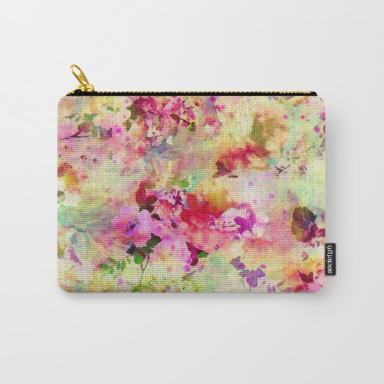 spring floral Carry-All Pouch