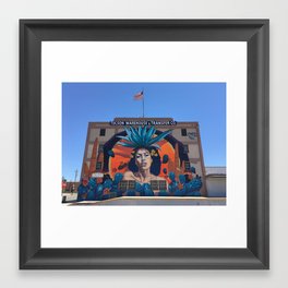 tucson warehouse & transfer co. Framed Art Print