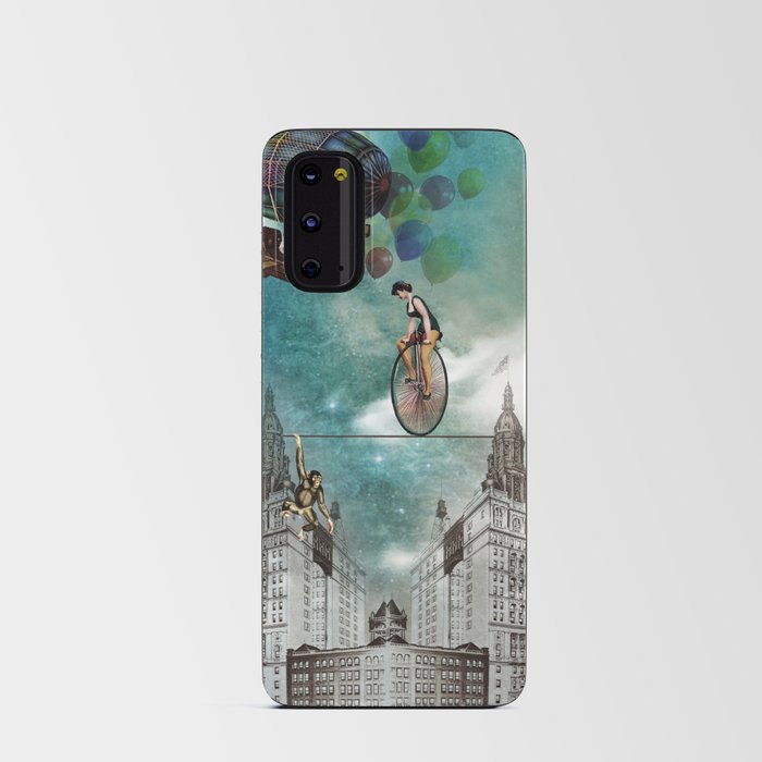 A circus in the city Android Card Case