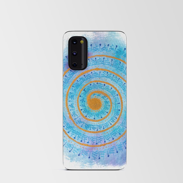 Light Language - The Golden Spiral of Ascension Android Card Case