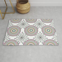 spring pattern Rug