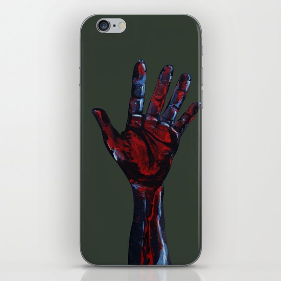 Hand of Death iPhone & iPod Skin