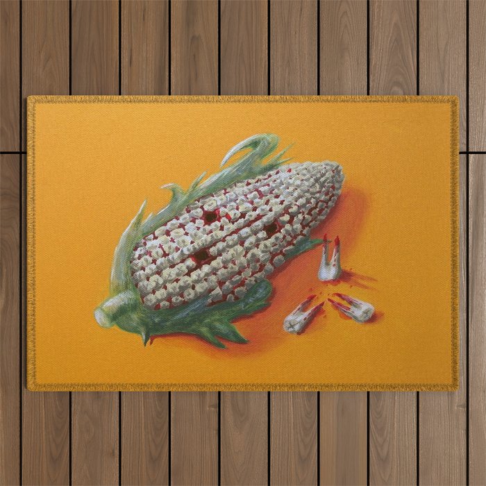 Corn Of The Gob Outdoor Rug