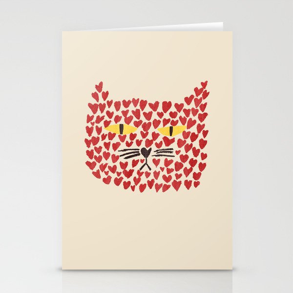 Love thy cat Stationery Cards