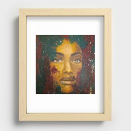 Portrait of a Black Woman III Recessed Framed Print