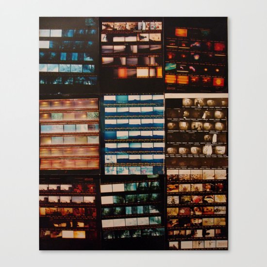 NEGATIVE Canvas Print