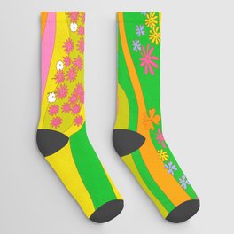 Sixties Landscape Socks