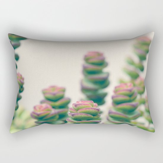Her Dreams Became a Ladder to Climb Rectangular Pillow