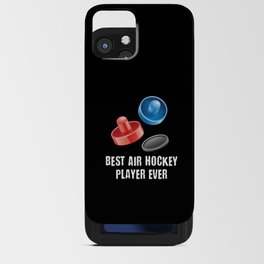 Best Air Hockey Player Air-Hockey Arcade iPhone Card Case