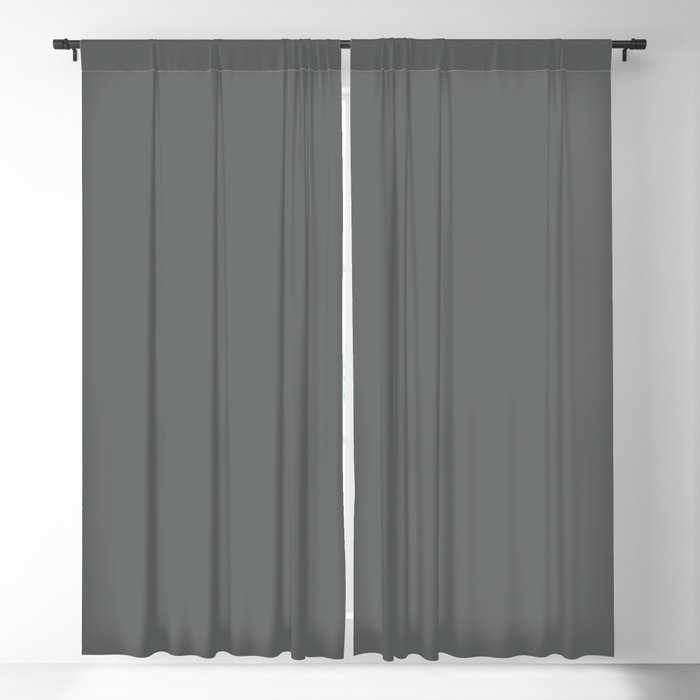 Dark Lead Gray 26 Blackout Curtain, Grey And Color Curtains