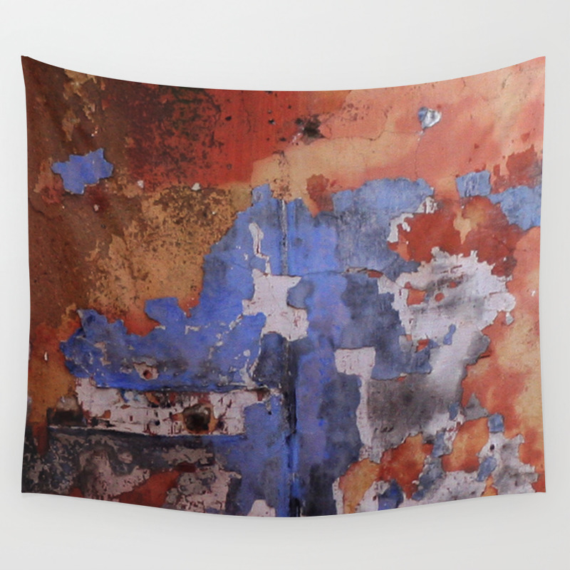 Abstract Wall Patchwork Painting Wall Tapestry By Annaki Society6