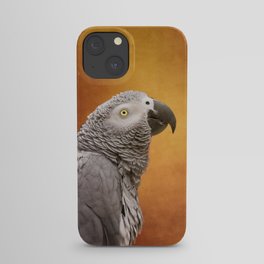 African grey parrot iPhone Case