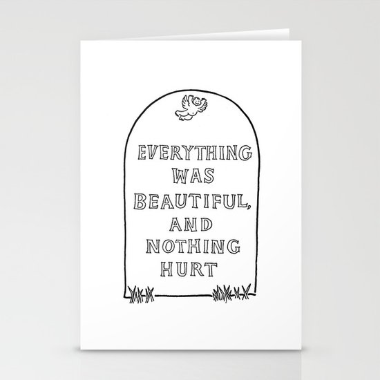 Vonnegut - Billy Pilgrim Stationery Cards