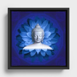 Buddha Healing Framed Canvas