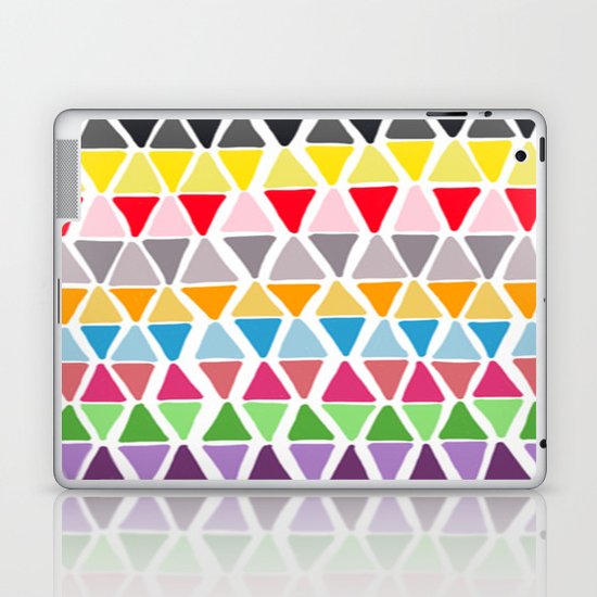 triangle pattern Laptop & iPad Skin