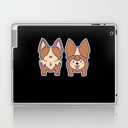 Cute Anime Dog Manga Kawaii Puppy Dog Laptop Skin