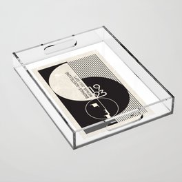 Bauhaus Exhibition Art Acrylic Tray