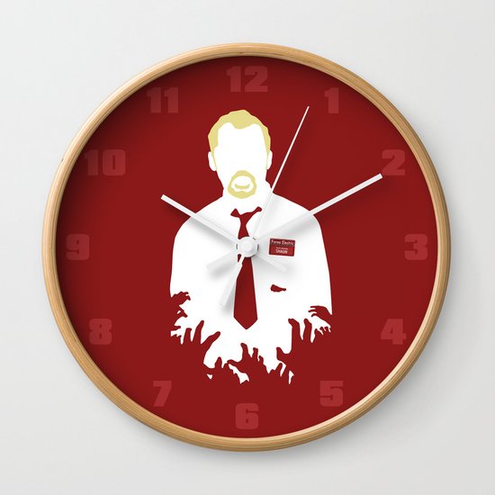 You've Got Red On You Wall Clock